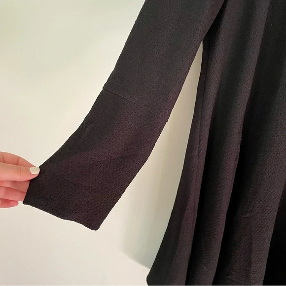 See By Chloe Black Peasant Style Long Sleeve Dress - Picture 4 of 8